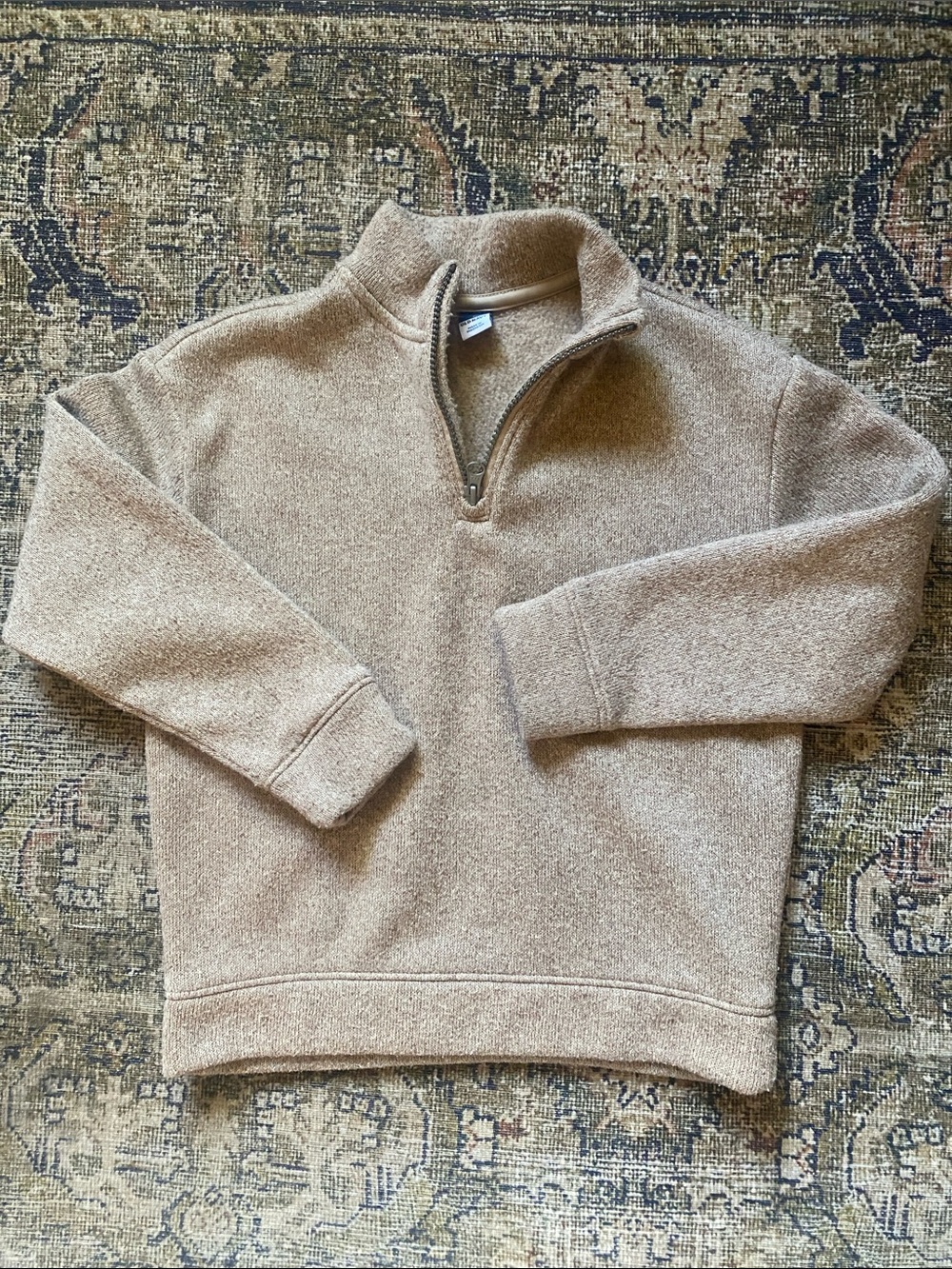 Old Navy Kids' Half-Zip Pullover in Light Brown